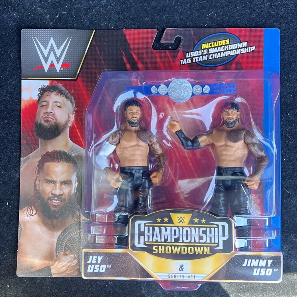 WWE The Usos Championship Showdown 2 pack